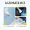 Delton Lightning Phone Charger Set, Apple iPhone Certified 4ft USB Cable w/ Dual Port Wall & Car Adapters DAC3IN1 - alternate 5